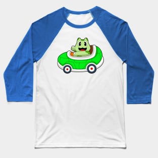 Turtle Car Baseball T-Shirt